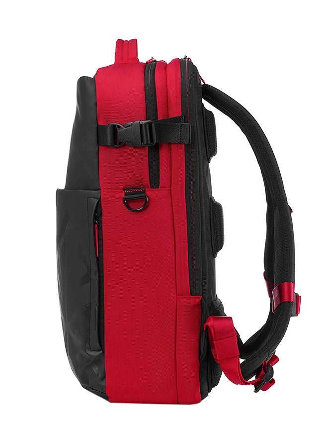 HP - Omen Gaming Backpack Red/Black - Image 1