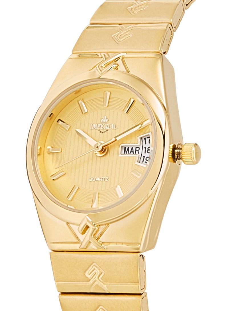 IMPERIAL - women Imperial Watch IML1502L GP Gold Dial Bracelet - Image 1
