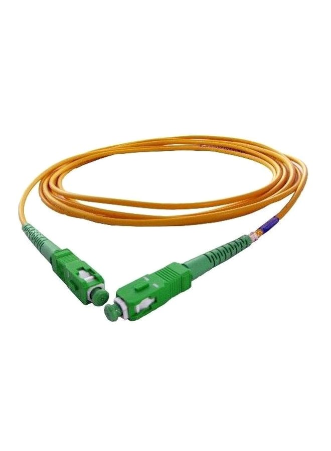 Optics Cable For FTTH Modem Yellow/Green