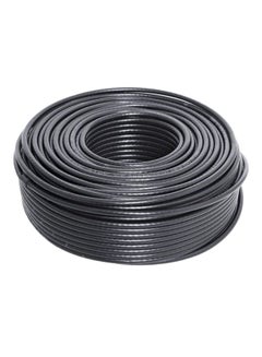 RG-6U Coaxial Cable For Satellite Receiver Black