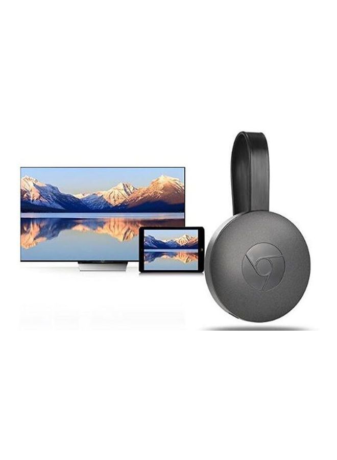 Generic - Wireless Wi-Fi TV Dongle Receiver For Google Chromecast 2 Black - Image 1