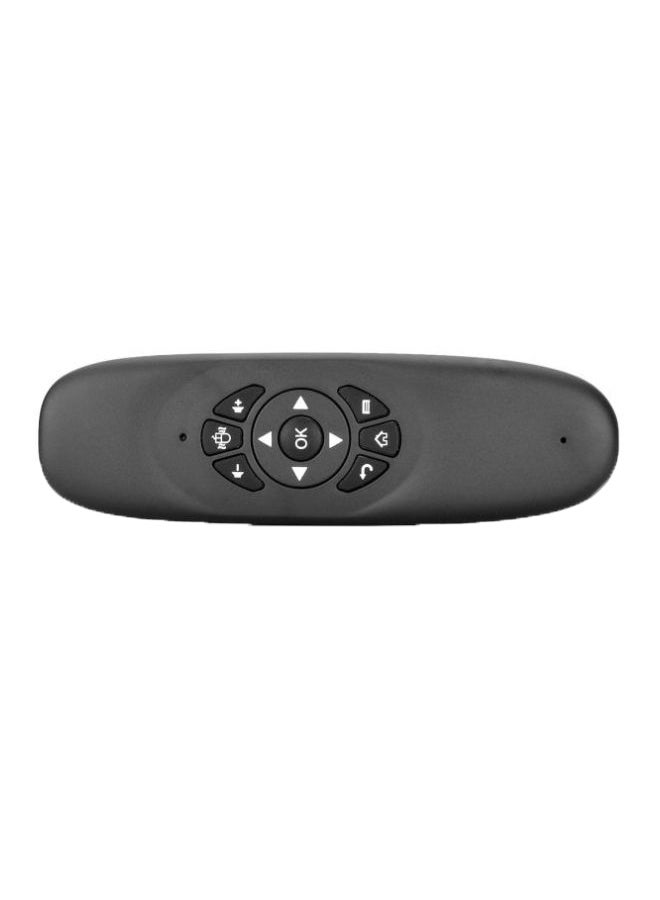 Wireless Air Mouse Keyboard With Gyroscope Black  - Image 1