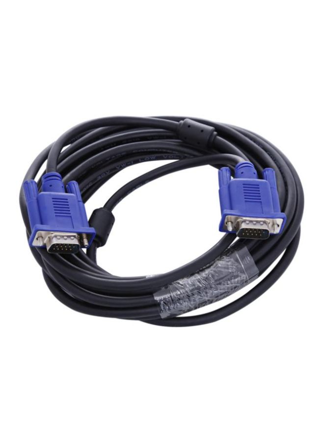 Male To Male VGA Cable Black - v1553601665/N22670408A_1