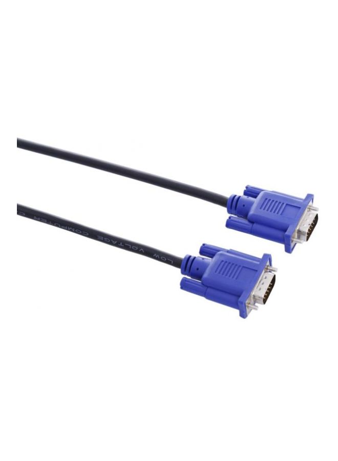 Male To Male VGA Cable Black - v1553601666/N22670408A_3