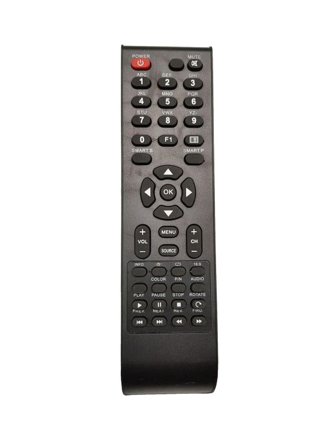 HCE Remote Control For LCD/LED TV Black - Image 1