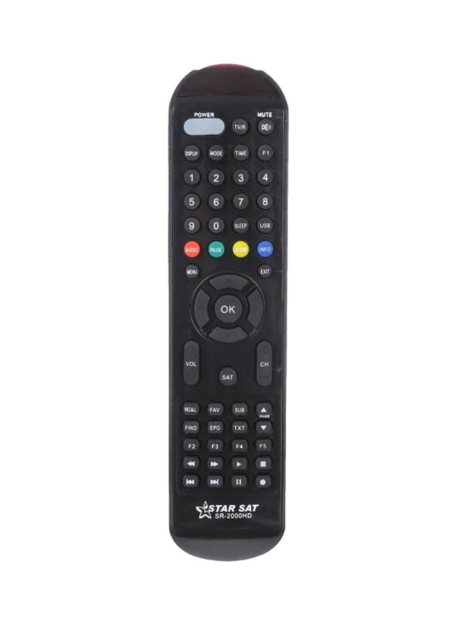 ستار سات - جهاز التحكم عن بعد لجهاز HD Star Sat 2000 أسود/أحمر/أصفر - Image 1