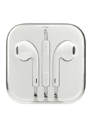 سماعة أذن داخلية مع ميكروفون لهواتف أبل آيفون 5s/5C أبيض - v1553601678/N22670476A_1