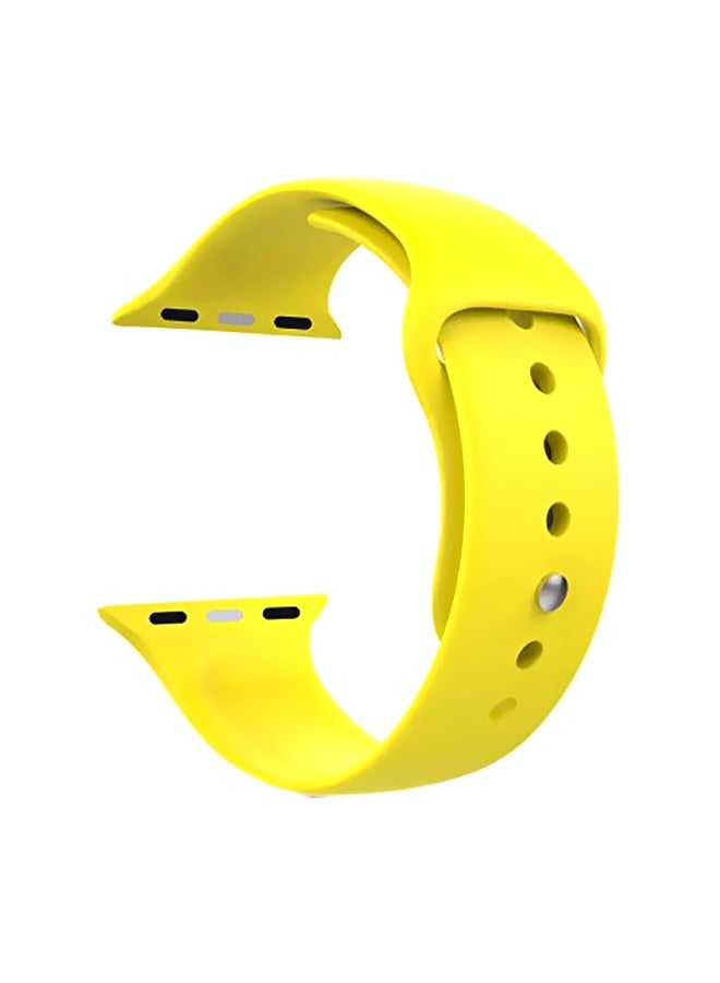 Replacement Strap For Apple Watch Yellow - Image 1