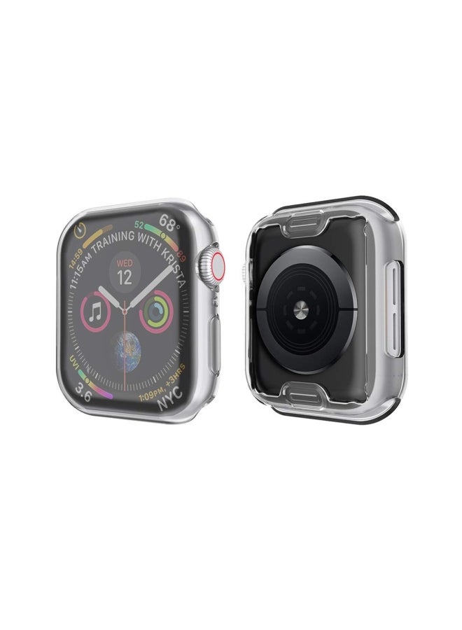 Generic - Protective Case Screen Protector For Apple Watch Series 4 40mm Clear - Image 1