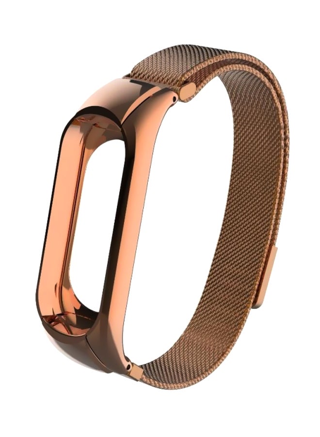 Replacement Strap For Xiaomi Mi Band 3 Gold/Bronze