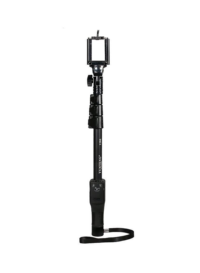 Yunteng - Selfie Stick With Bluetooth Shutter Black - Image 1
