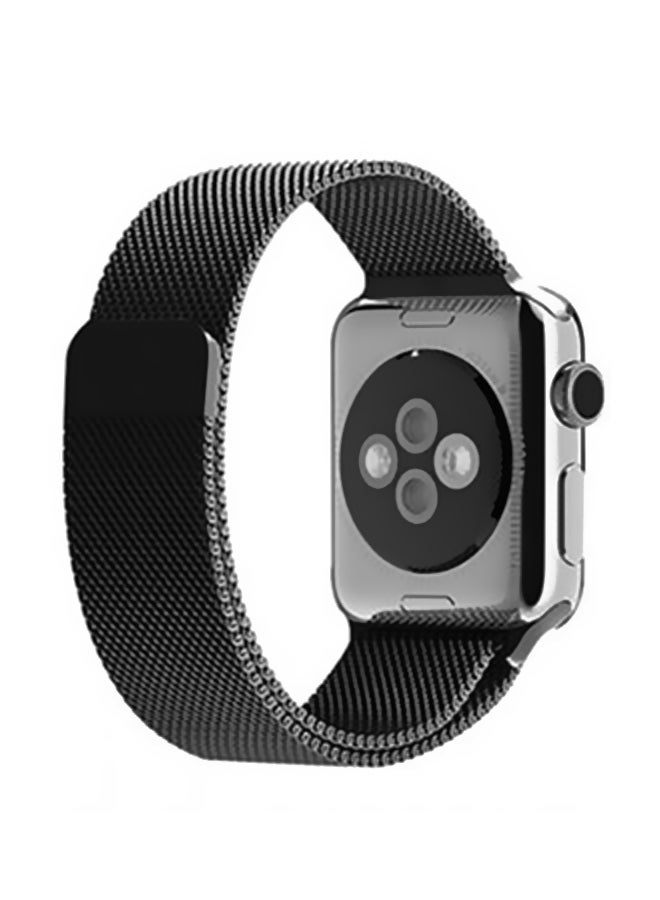 Replacement Strap For Apple Watch Series 3/2/1 Black - Image 1