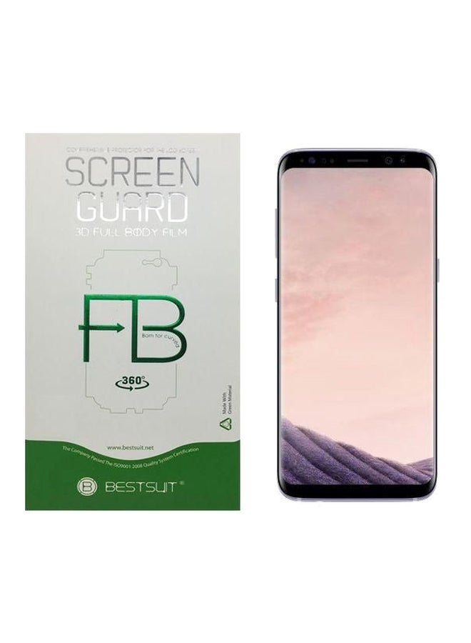 BESTSUIT Front Back Screen Guard Protector For Samsung Galaxy S8 Clear 