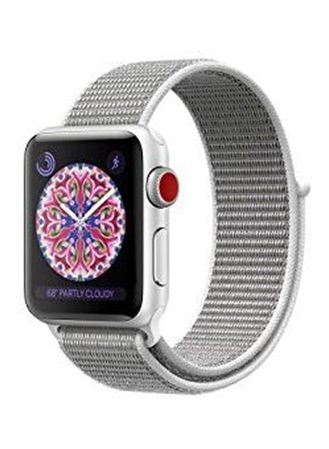 SBAQ Replacement Band For Apple Watch 42 mm Silver
