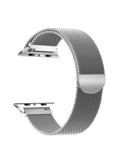 Replaceable Band For Apple Smartwatch Series 4 Silver
