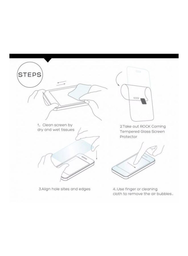 Muzz Tempered Glass Screen Protector For Samsung Galaxy A7 (2018) Clear - Image 2