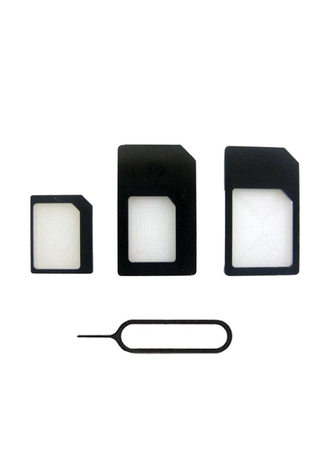 MARGOUN Nano/Micro/Standard SIM Adapter Black 