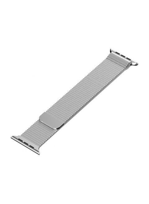 Replacement Stainless Steel Band For Apple Watch 42mm Silver