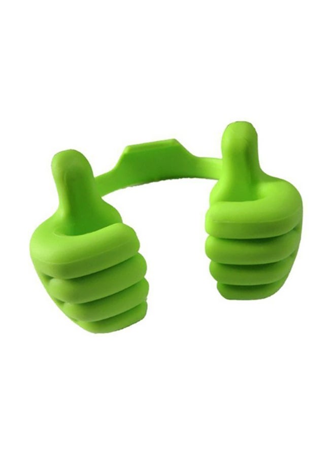 Thumb OK Mobile And Tablet Stand Green