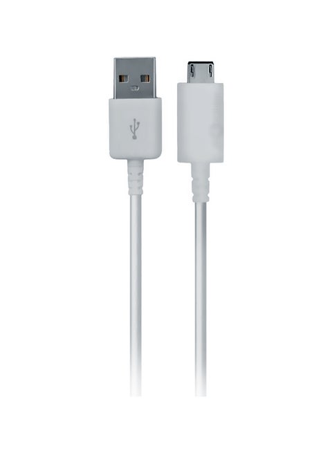 Micro USB Charging Cable White