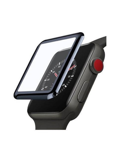 3D Curved Tempered Glass Screen Protector For Apple Watch Clear