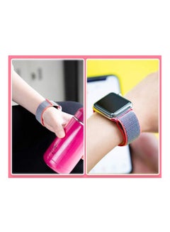 ieLive Replacement Band For Apple Watch Series 1/2/3 42mm Blue/Pink  - Image 2