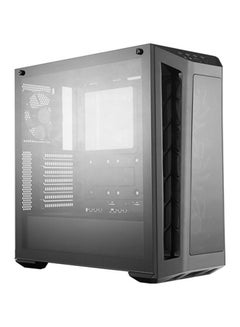 COOLER MASTER ATX Tempered Glass Mid Tower PC Case Red 