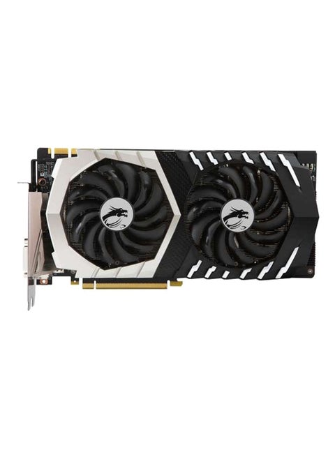 بطاقة رسومات جي فورس GTX 1070 تي آي تيتانيوم من إم اس أي بذاكرة GDDR5 سعة 8 جيجابايت وسرعة وصول 256 بت | 912 أسود