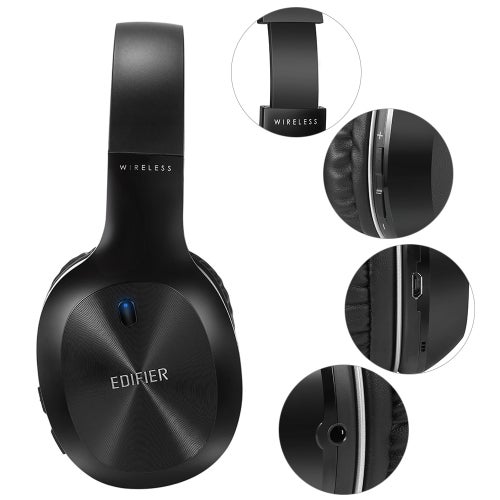 اديفير سماعات رأس لاسلكية مزودة بخاصية البلوتوث أسود/رمادي - Image 4