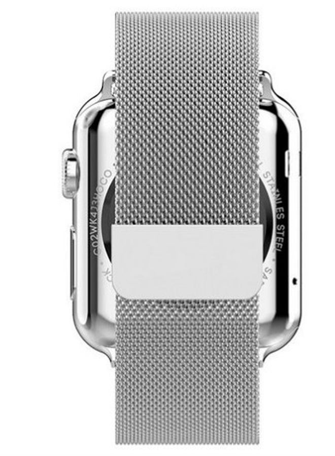 KAPAPI - Smartwatch Band For Apple Watch 38 mm Silver - Image 1