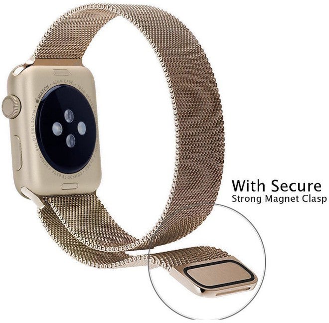 KAPAPI Smartwatch Band With Screen Protector For Apple Watch Series 3 38 mm  - Image 1