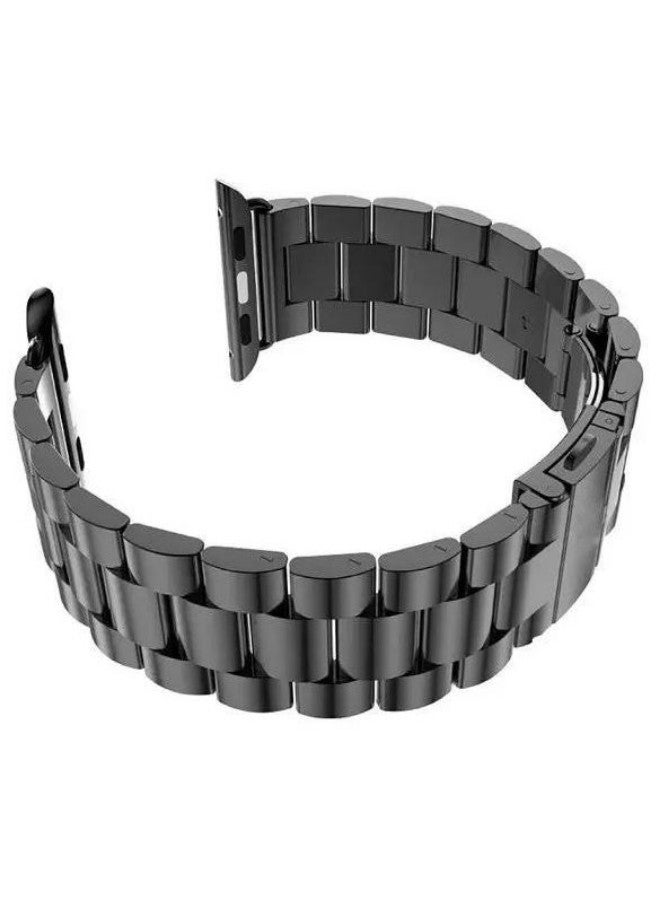 KAPAPI Smartwatch Band For Apple Watch 42 mm Black - Image 2
