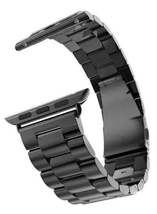 KAPAPI Smartwatch Band For Apple Watch 42 mm Black - Image 3