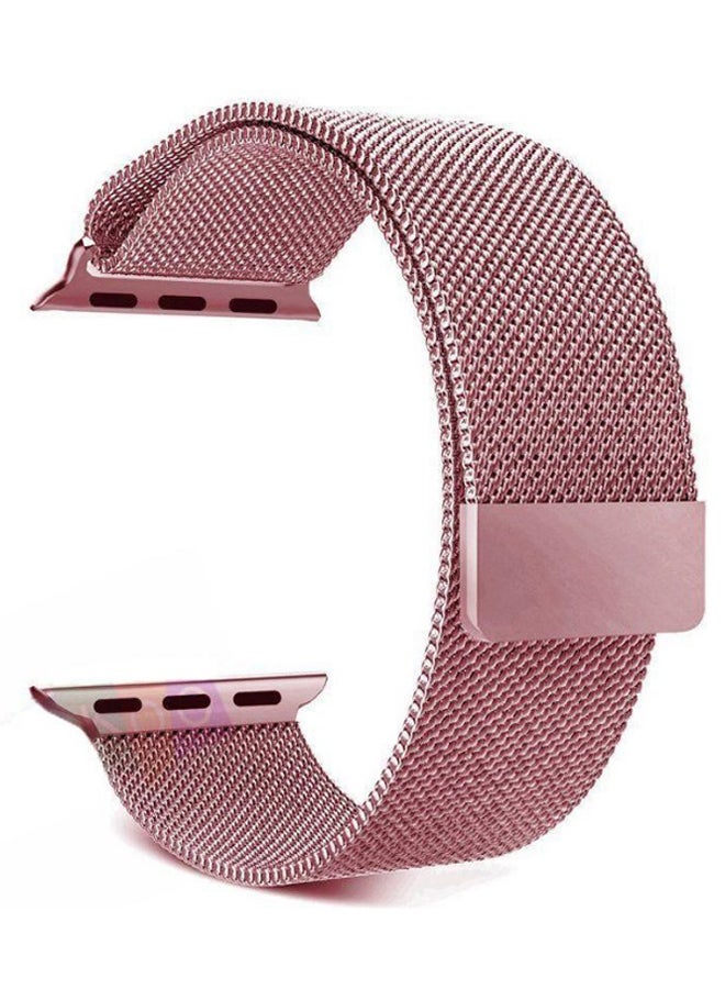 KAPAPI Smartwatch Band For Apple Watch 42 mm Rose Gold
