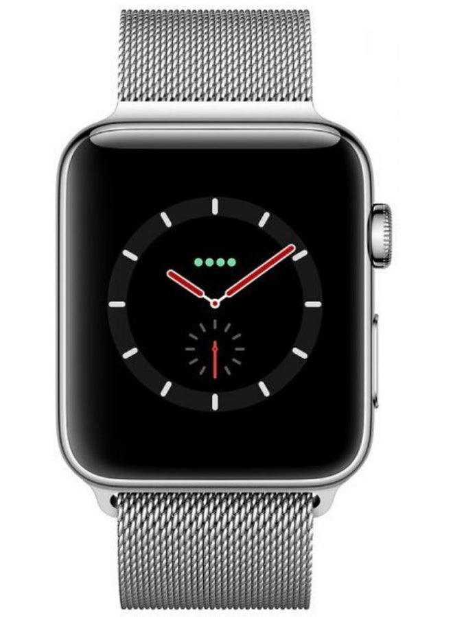 KAPAPI - Smartwatch Band For Apple Watch Series 3 Silver - Image 1