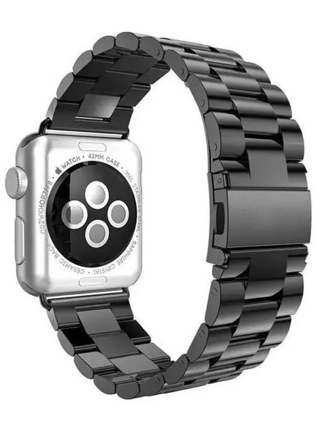 KAPAPI Smartwatch Band For Apple Watch 38 mm Black - Image 2