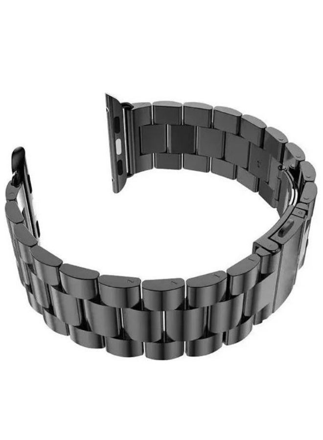 KAPAPI Smartwatch Band For Apple Watch 38 mm Black - Image 3