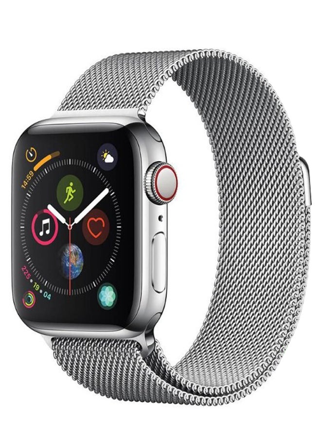 KAPAPI - Smartwatch Band For Apple Watch Series 1/2/3/4 38-40 mm Silver - Image 1