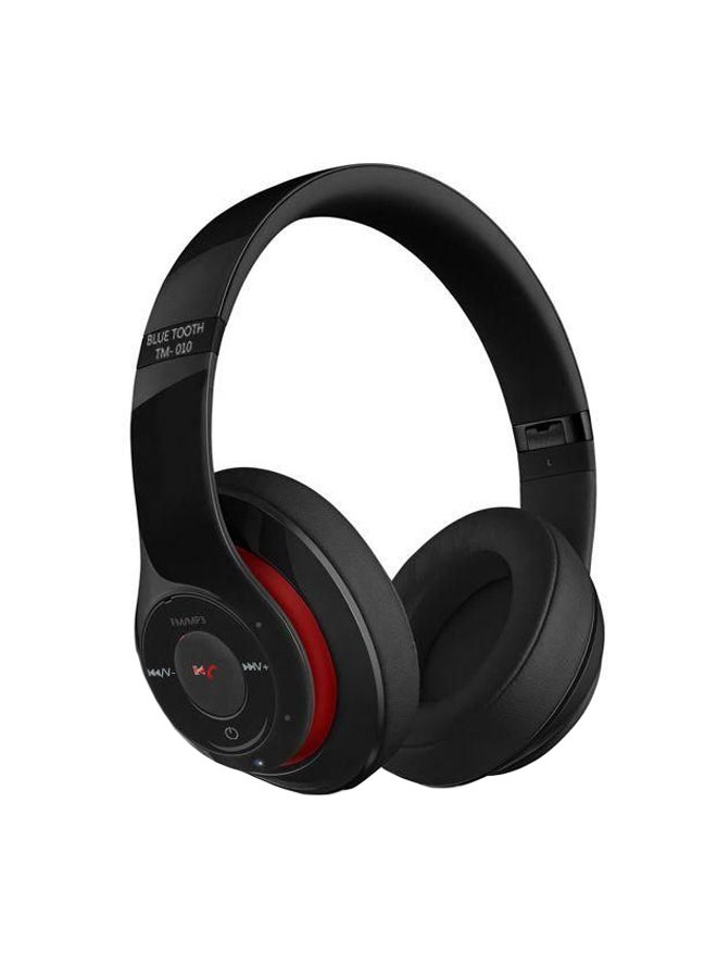 Bluetooth Over-Ear Stereo Headset With Mic Black/Red  - Image 1