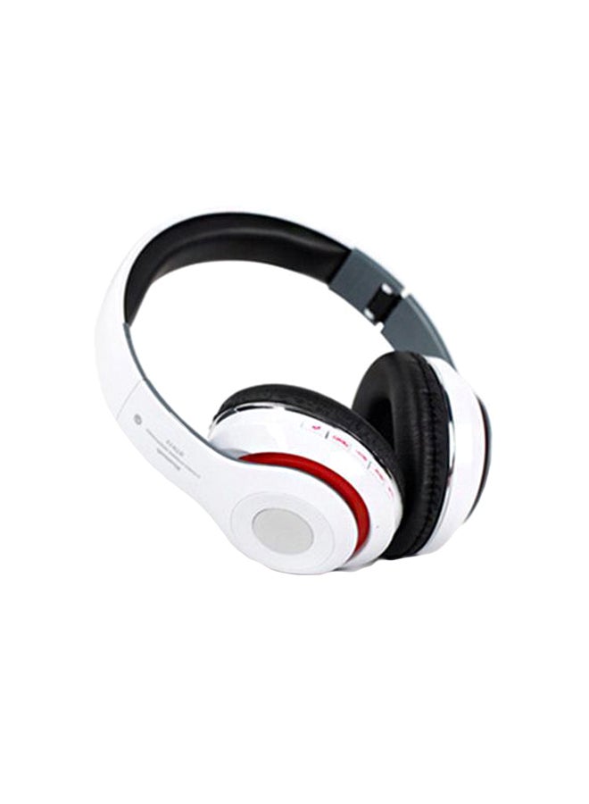 اس تي ان 13 سماعة رأس ستيريو بلوتوث بتصميم يغطي الأذن ومزودة بميكروفون أبيض/ أسود