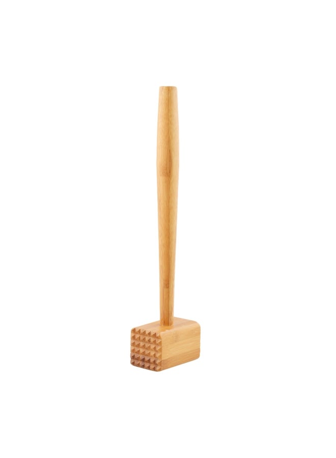 Home Box Bamboo Meat Tenderizer Beige 35cm - Image 1
