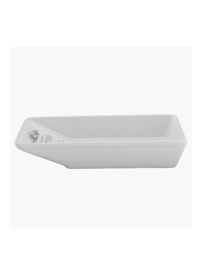 Home Box 1-Piece Sweet Home Salad Plate White 24centimeter  - Image 2