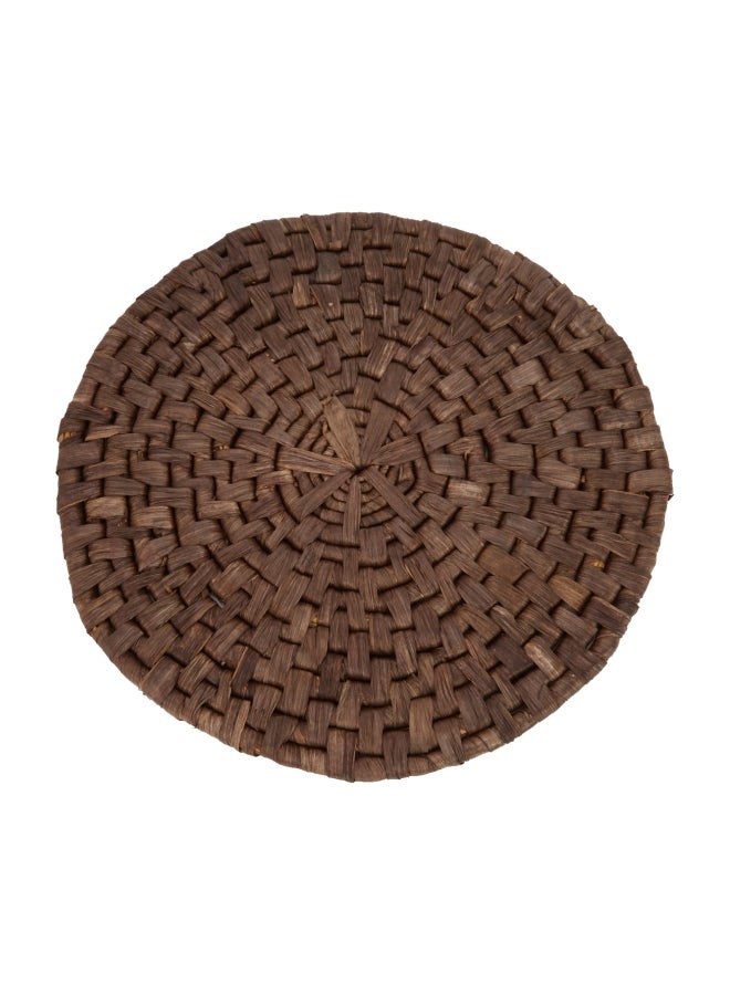 هوم بوكس لبادة صحون مستديرة مايزي بني 38سم - Image 1