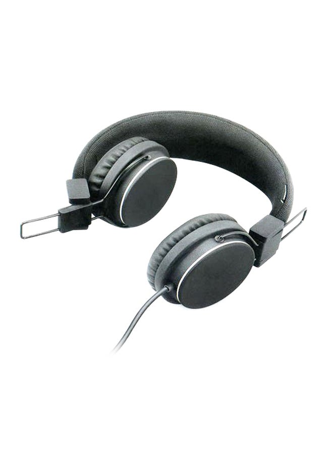JeDEL - Over-Ear Headphones With Mic Black - Image 1