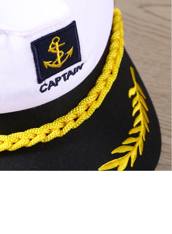 BESTOYARD Navy Marine Admiral Hat  - Image 5