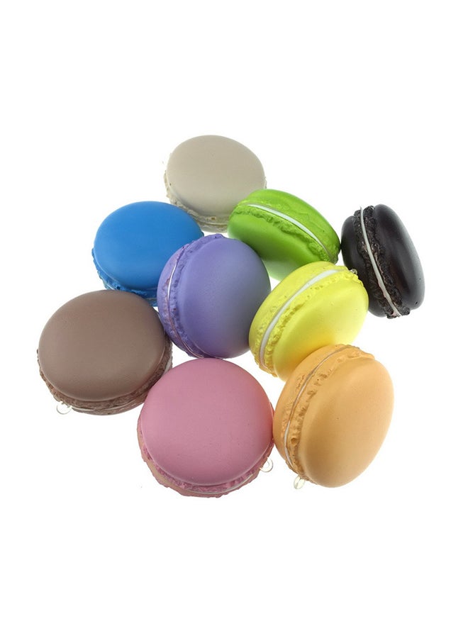 جريسورث طقم لعبة ستديو صناعة وتزيين حلوى المعكرون الصناعي تصنعه بنفسك من 9 قطع - Image 1