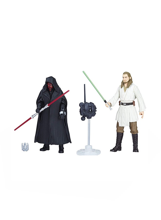 STAR WARS 2-Piece Force Link 2.0 Darth Maul and Qui-Gon Jinn - Image 1