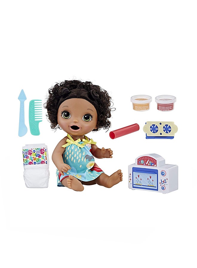 Baby Alive Snackin' Treats Baby Doll - Image 1