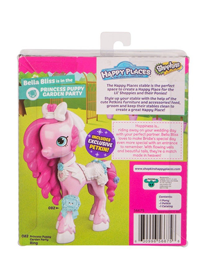 Shopkins Happy Places Lil Shoppie Pack Bella Bliss Princess Puppy Garden Party  - Image 2
