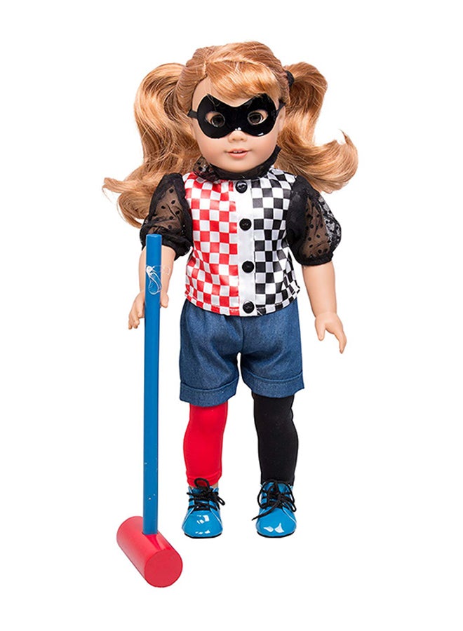 Dress Along Dolly 6-Piece Inspired Superhero Fashion Doll Outfit Set  - Image 2